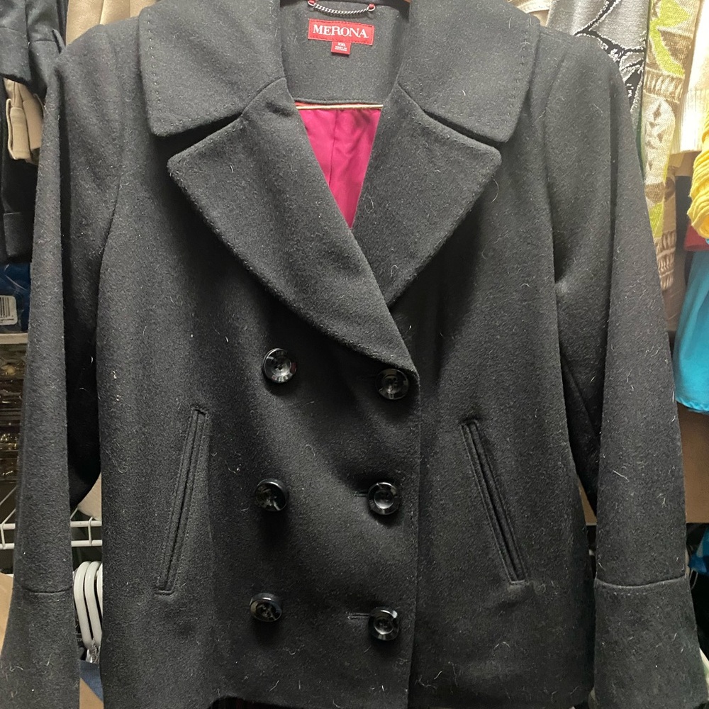 Black Pea Coat
